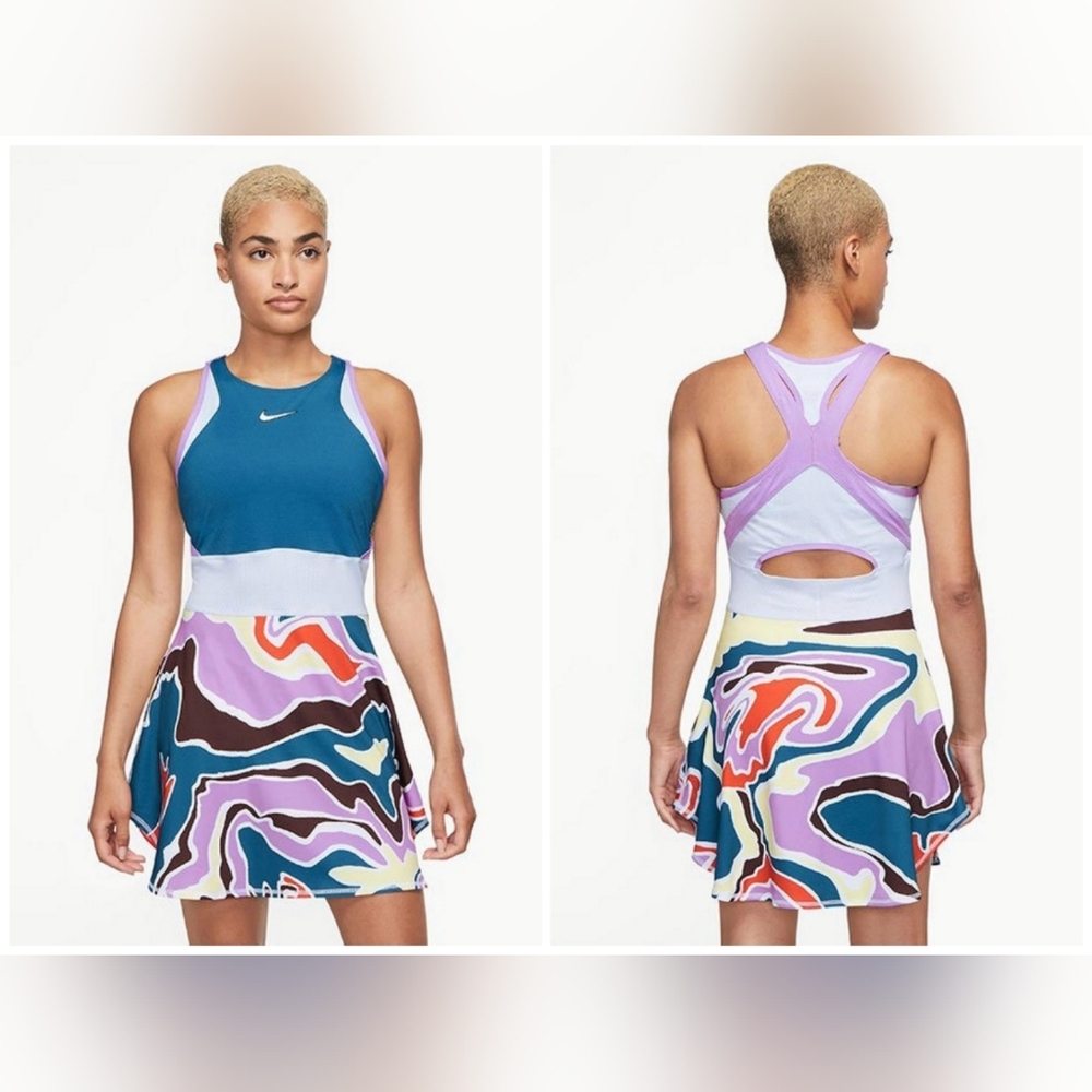 Nike Spring Slam Dress Dri-FIT 2023 Collection Aryna Sabalenka Court Tennis - Picture 5 of 14